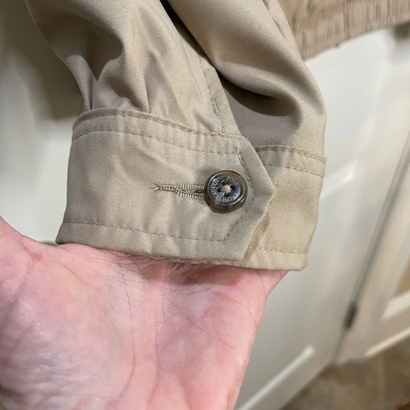 Polo by Ralph Lauren Tan Lightweight Windbreaker Jacket Bi-Swing Size XL - Picture 9 of 9